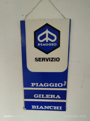 Insegna piaggio - insegna,