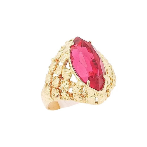 Anello donna pietra - donna, rossa