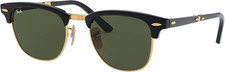 Occhiali da sole Ray-Ban RB2176 Clubmaster pieghevoli quadrati