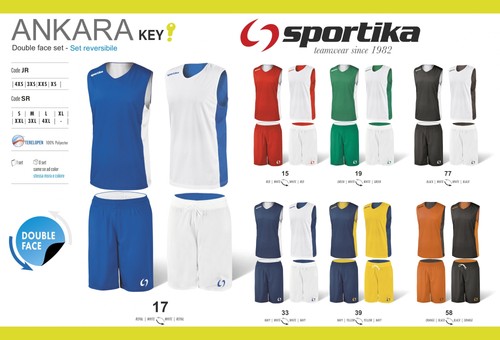 Completo basket double - double, face
