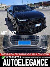 1837 SPLITTER ADATTO PER AUDI Q8 2018-2024 S-line SQ8 NERO LUCIDO✨