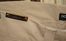 DOLCE & GABBANA PRIMA LINEA first line sfilata uomo 46 beige moda lusso luxury 