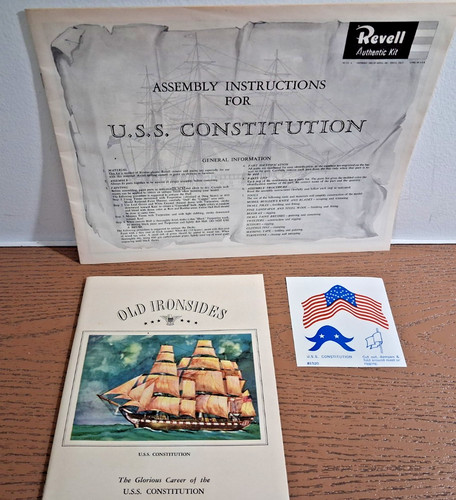 Revell uss constitution - 1:96,