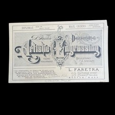 Early Oversized Antiques Trade