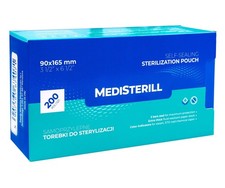 200 Sacchetti Autosigillanti Autoclave Sterilizzazione Dentale in PVC (90x165)
