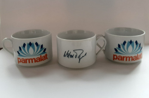Tazze parmalat autografate dai - parmalat,