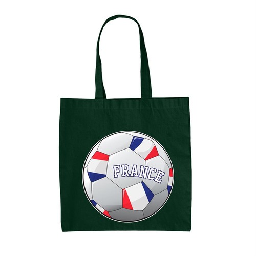 Borsa tela francia calcio - in,