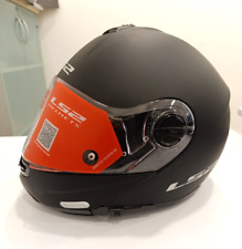 HELMET CASCO MODULARE FF325 LS2 STROBE TG XL MATT BLACK NERO OPACO