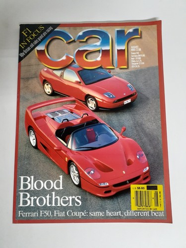 Car magazine 1995 - car, 08/1995