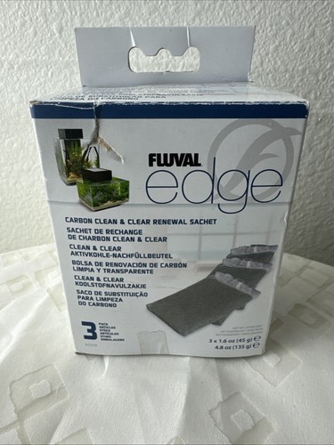 Fluval edge carbon - carbon, clean