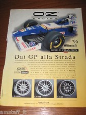 *AO1=OZ RACING WILLIAMS