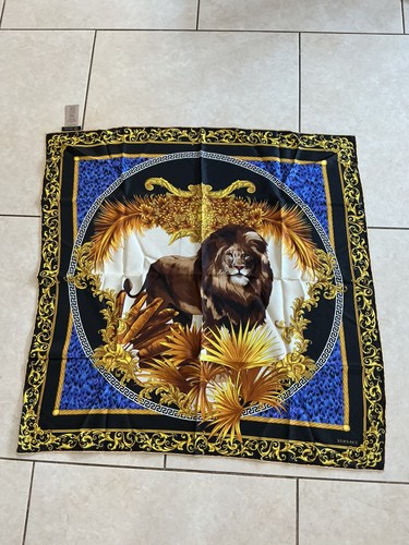 Sciarpa seta versace - di,