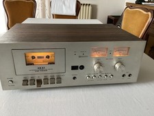 REGISTRATORE CASSETTE AKAI CS-705D, VINTAGE ECCELLENTI  CONDIZIONI FUNZIONANTE