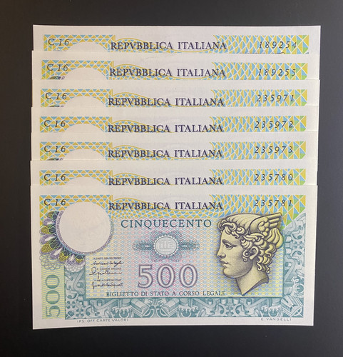 Italy 500 lire mercurio - italy,,
