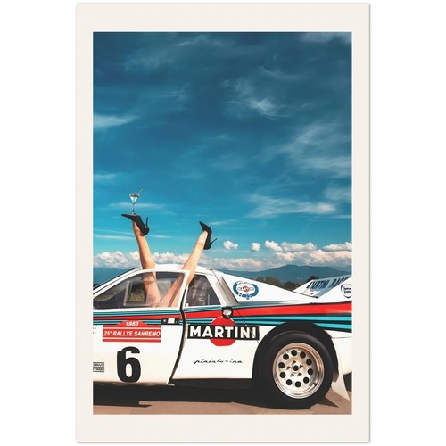 Poster martini rally - poster, sanremo