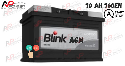Batteria auto blink 12v - batteria,