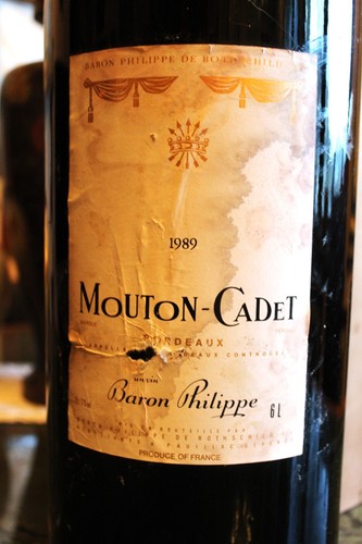 1989 mouton cadet - mouton, –