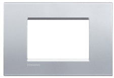PLACCA BTICINO LIVING LIGHT TECH LNA4803TE BTICINO ORIGINALE 3 posti