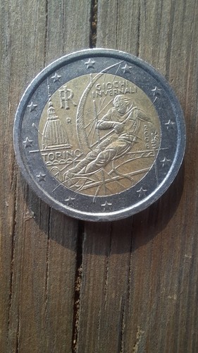 Moneta euro giochi - moneta, 2