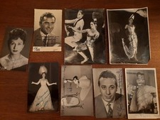  Autografi su Foto  8 Artisti