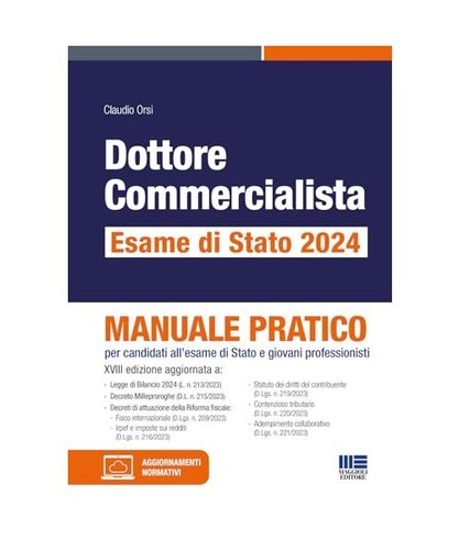 Dottore commercialista esame - commercialista.,