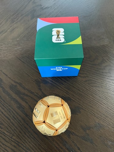 Pallone calcio oro - , world