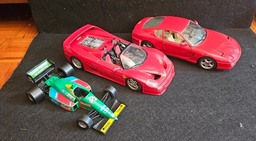 Lotto racing cars burago - 3,