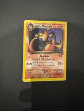 Carta pokemon Dark Charizard 21/82 ITA no holo Vintage Team Rocket
