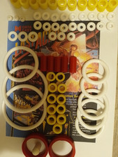 FLIPPER DATA EAST -LAST ACTION HERO-KIT ELASTIQUES-DOIGT DE BATTEUR JAUNE