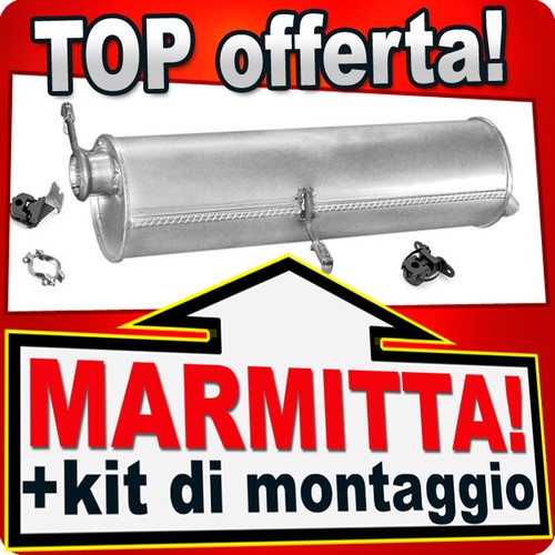 Silenziatore posteriore per - silenziatore,