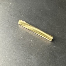 Ancienne Broche En Plaquer Or 18k 750 Art Déco Nouveau créateur barrette 