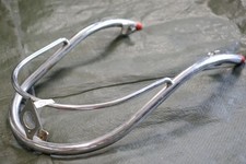 Paraurti Cuppini cromato/rosso