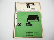 Claas Markant stampa lista