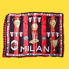AC Milan bandiera 75x100 cm anni 60 Calcio vintage collezionismo serie A Flag