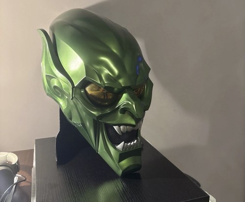 Casco maschera goblin verde - goblin,
