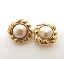 Autentici orecchini di perle