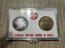 Dittico 1967 Ordine Sovrano Malta - 10 Grani e 9 Tarì