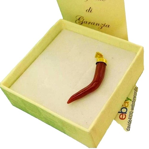 Ciondolo portafortuna cornetto - ciondolo,