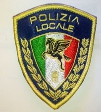 Toppa patch polizia locale comunale provinciale