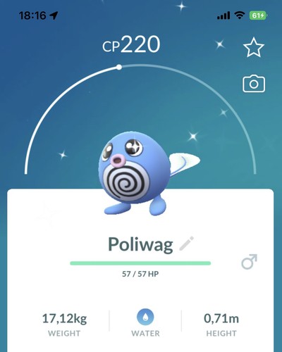 Shiny poliwag pokemon gen1 - poliwag,