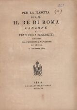 Per la nascita S.M Re di Roma