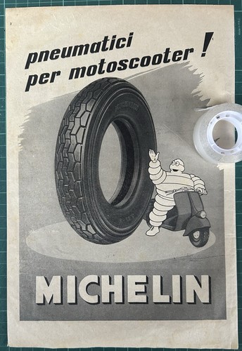 Rara pubblicità bibendum - rara,