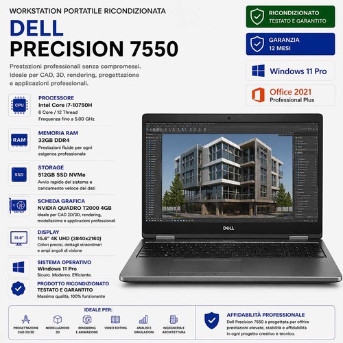 Dell precision 7550 - dell,
