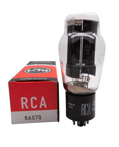 Tubo valvola rca 6as7g - tubo,