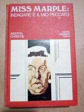 MISS MARPLE INDAGARE è IL MIO PECCATO - OMNIBUS MONDADORI - AGATHA CHRISTIE 1976