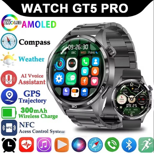 Smartwatch pro gps nfc - gt-5,