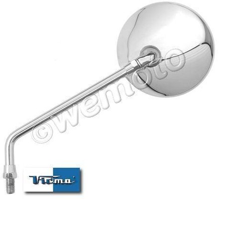 Specchietto cromato rotondo - specchietto,