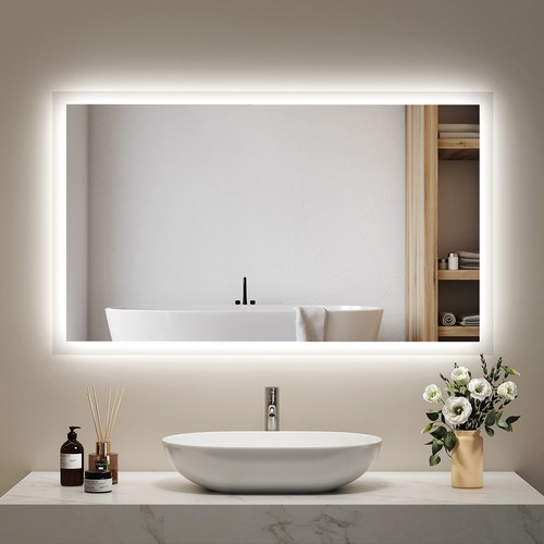 Specchio bagno emke led - specchio,
