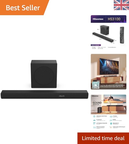 Hs3100 soundbar 480w - hs3100, 3.1