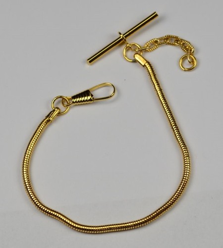 Catena serpente oro placcato - serpente,